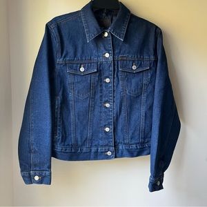 Vintage Lauren Jeans Co Insulated Denim Jacket Blue M Medium